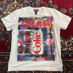 Vintage Y2K Coca Cola‎ Jeans Diet Coke Size XL Soda Streetwear